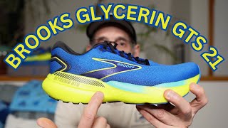 BROOKS GLYCERIN GTS 21 FIRST RUN