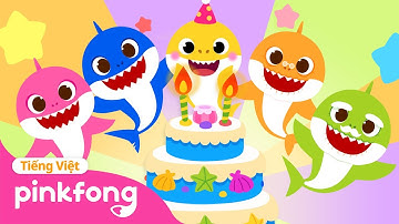 Chúc mừng sinh nhật Cá mập con 🎂 + Tuyển tập 🦈 Happy Birthday | Baby Shark Pinkfong - Nhạc thiếu nhi