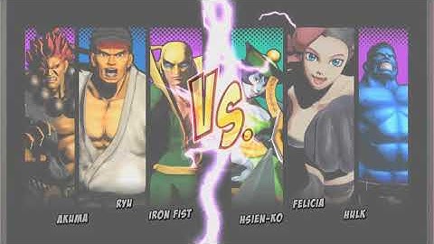 Ultimate Marvel vs Capcom 3 Ryu Akuma and Iron fist request