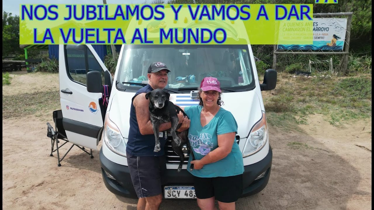 MATRIMONIO URUGUAYO JUBILADOS NADAN POR EL MUNDO EN MOTORHOME.
