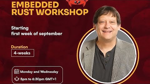 DAY -3 EMBEDDED RUST WORKSHOP
