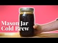 Easy Homemade Cold Brew Coffee with Espresso Shot Ice Cubes