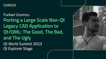 Porting a Large Scale Non-Qt Legacy CAD Application to Qt/QML: The Good, The Bad, and The Ugly