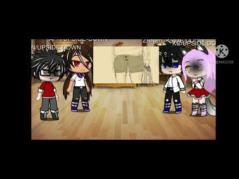 UPSIDE-DOWN aphmau react to original aphmau/my AU/requested by:Michelle Arellano