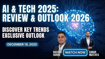 Top AI Breakthroughs of 2025 & the Big Predictions for 2026 - Danar & Bashar
