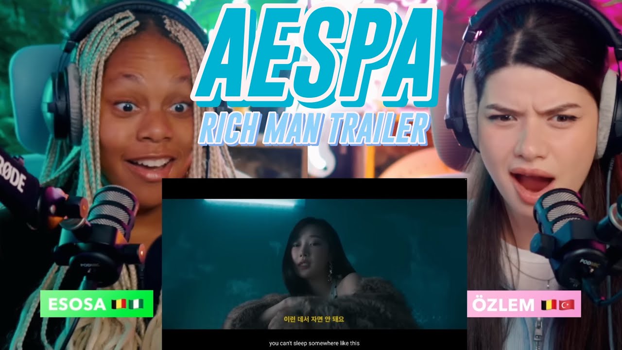 aespa 에스파 'Rich Man' Trailer | I am a Rich Man reaction