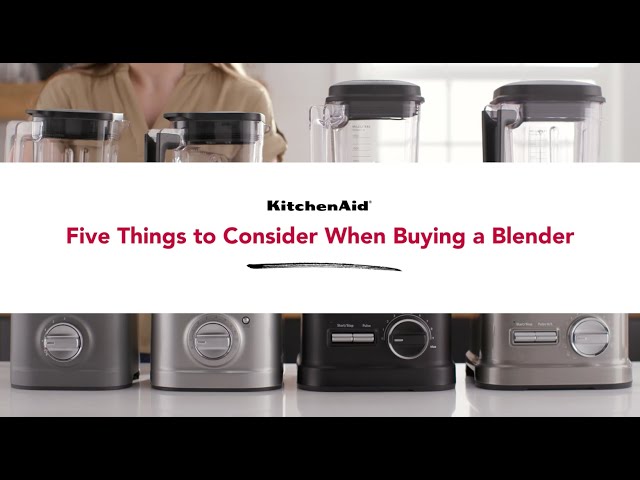 Kitchenaid's fancy Pro Line Series Blender is powerful but fussy - CNET