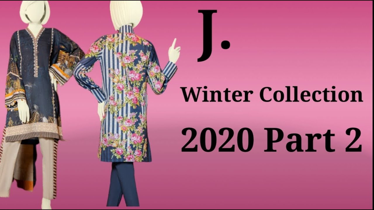 J. Winter Collection 2020 |Junaid Jamshed Winter Collection 2020 Part 2