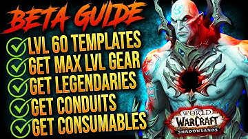 The Shadowlands Beta COMPLETE GUIDE