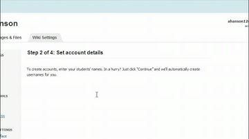 PBWorks wiki Adding Students
