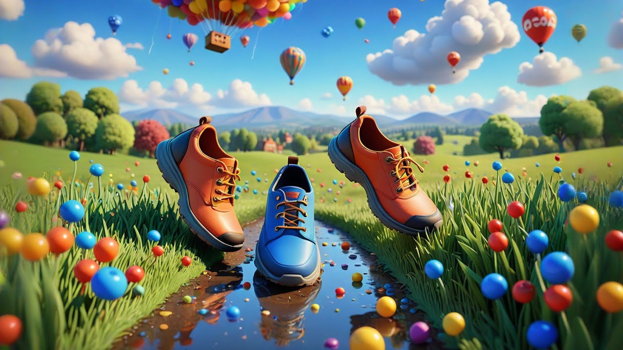 My Shoes Are Running Wild 👟🐾 | Fun Song for Kids | Learning Video for Children