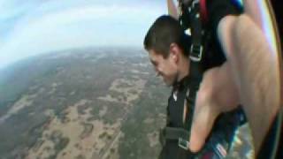 Brian Chose JumpFlorida.com to make his first Tandem SkyDive at SkyDive Coleman .avi