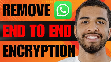 How to Remove End to End Encryption in WhatsApp (2025)