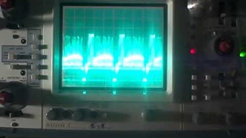 Tektronix 465m unit 5 Part 4 - demo b delayed and wrap up