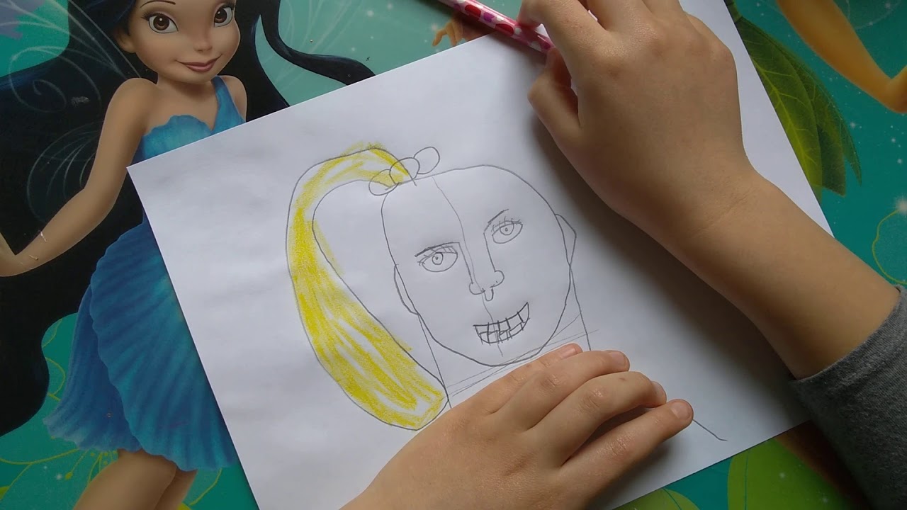 Guess who I'm drawing
