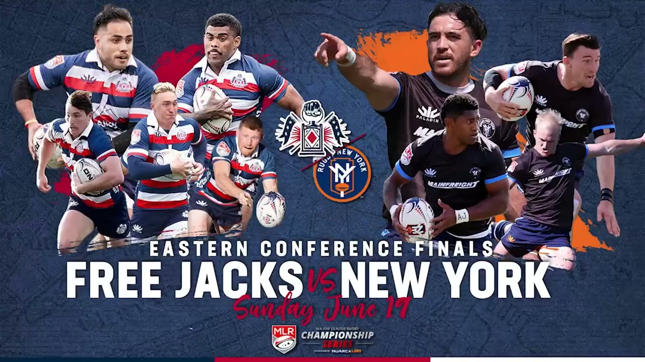 Free Jacks vs Rugby New York Eastern Conference Finals