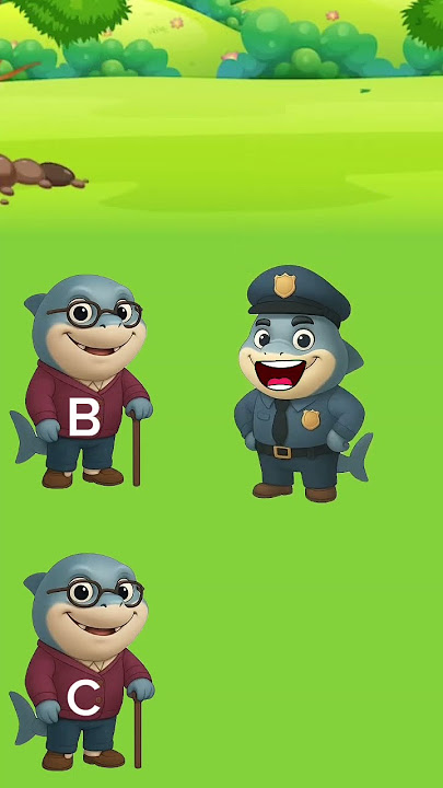 The thief is hiding from which grandfather, guys?😁 #animation #cartoon #englishanimation #english