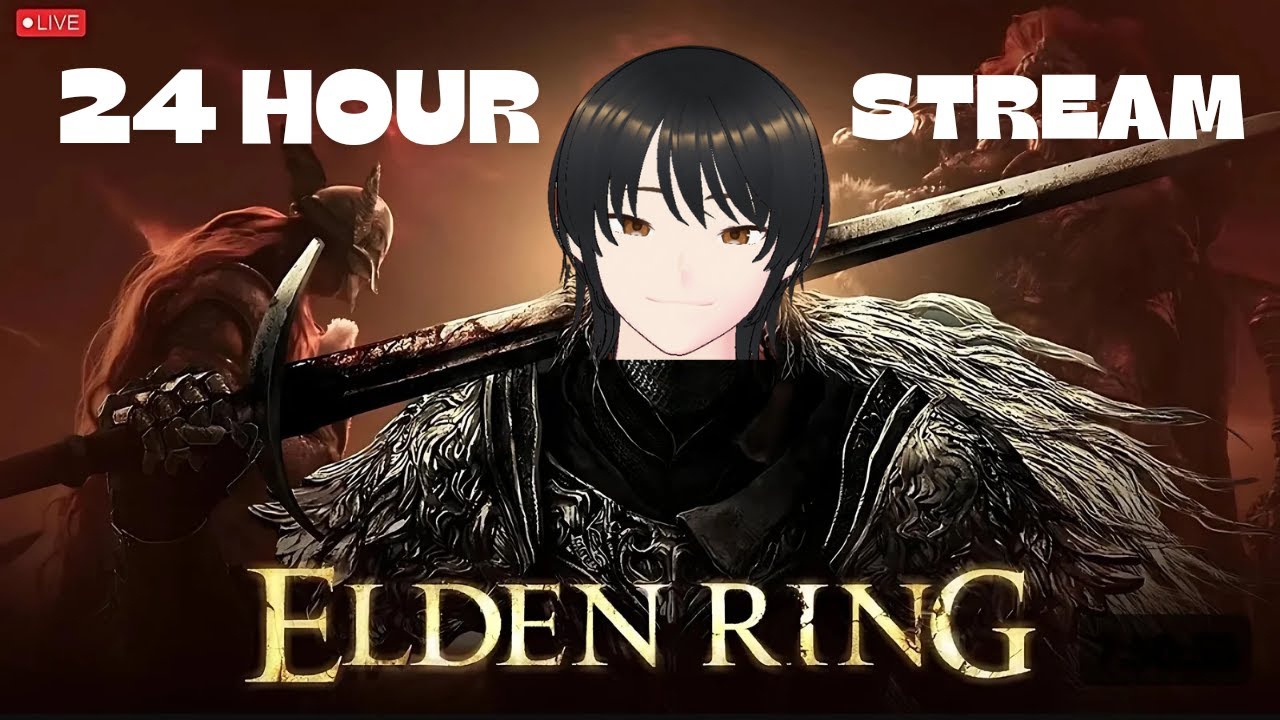 24-Hour Elden Ring Challenge LIVE | VTuber - YouTube