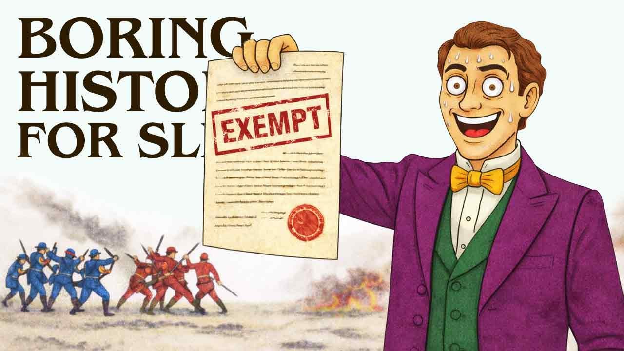 How the Filthy Rich Flaunted Their Wealth During the Civil War | Boring History for Sleep