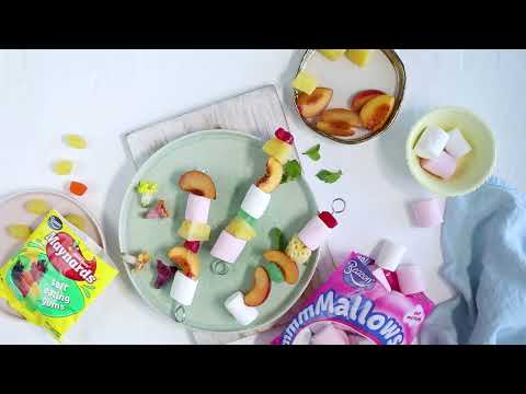 mmmMallow Maynards and Fruit Kebabs Beacon Treats