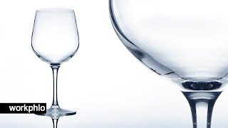 How to Photograph Glass | Glassware on White