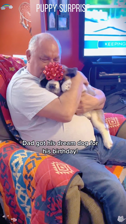 The best surprise #dog #funny #gift #doglove #pets #puppy