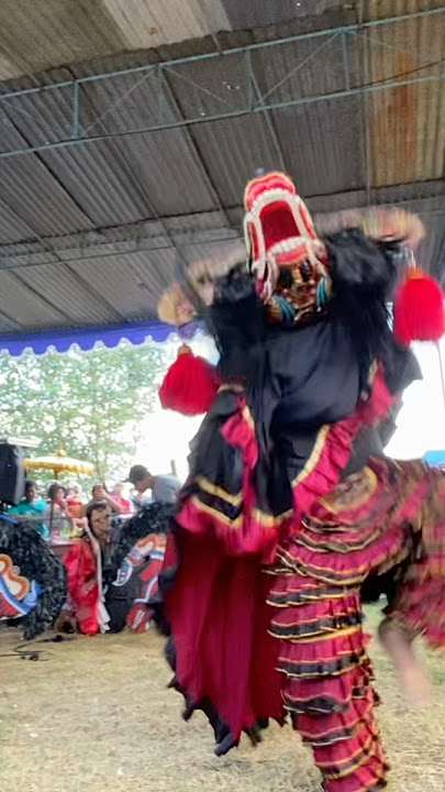 Barongan nyaplok #jaranan #jathilan #kesurupan #kudalumping