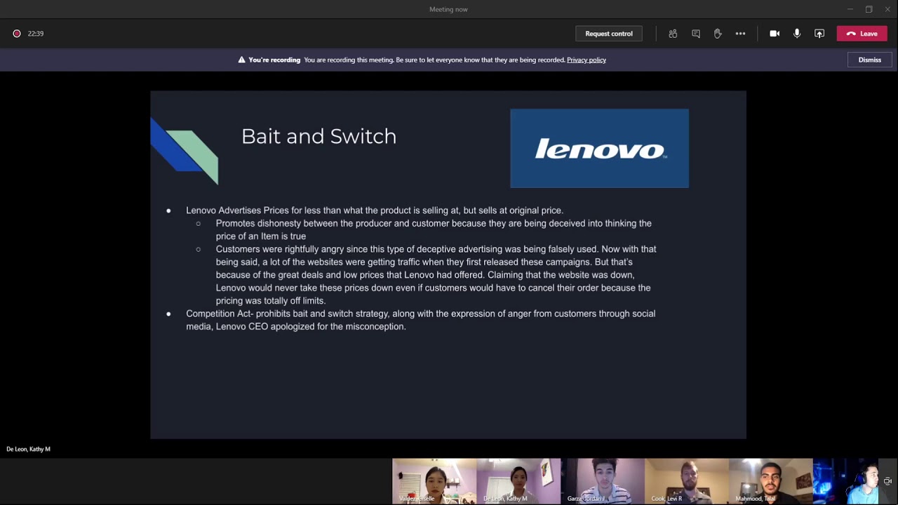 Ethics Group 94- Deceptive Advertising