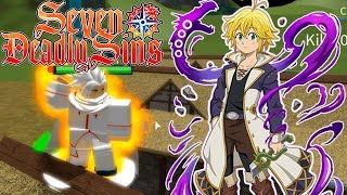 New Seven Deadly Sins Game On Roblox Fighting Gilthunder - 