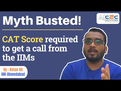 Ready go to ... https://youtu.be/7OoN2PLg_N0 [ Myth busted. CAT Score required to get IIM calls]