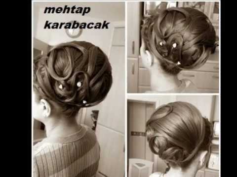 TOPUZ MODELLERI , DEGISIK SAC MODELLERI / (HAIRSTYLE BY MEHTAP) wedding hairstyles/hochsteckfrisuren