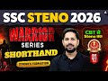 SSC Stenographer 2026 | SSC Stenographer Shorthand Classes | Strokes Formation | By Rudra Sir