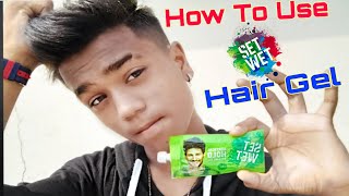 How To Use Set Wet Hair Gel || Set Wet Hair Gel Review In HINDI