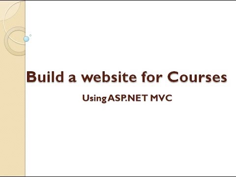 Build a website with ASP.NET MVC: 11. Upload images to server