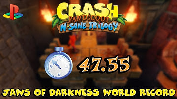 (PS4) Jaws Of Darkness 47.55 (Former World Record) Crash Bandicoot NST