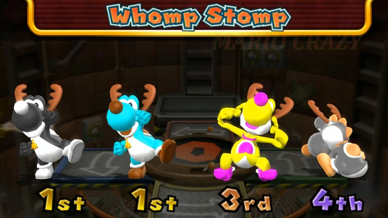 Mario Party 9 Boss Rush - Koopa vs Guy Shy vs Wario vs Kamek