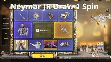 Call Of Duty Mobile *Neymar Jr. Draw 1 spin*