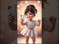 😍 cute baby girl dance 💃!    #animation #dance  #baby #ytshorts #shorts