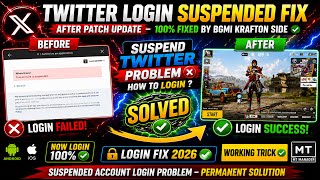 ✅ How To Login Suspended Twitter In GMIBMI 🟡 Twitter Suspended ID Login FIX Kaise Kre 100% Solution 