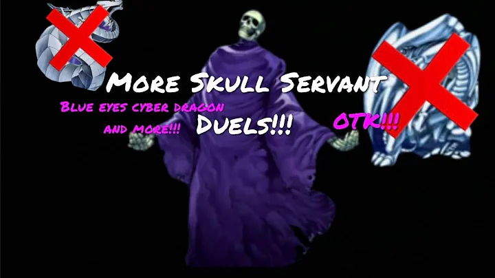 Yu-Gi-Oh Master Duel More Skull Servant Duels!!! OTK, Blue-Eyes, Cyber Dragon And More!!!
