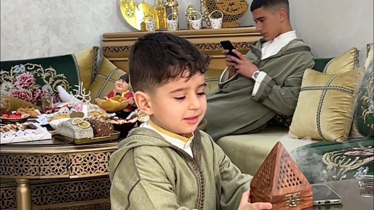 بعد غياب طوييل 😔أجواء العيد 🥰أنا وعائلتي الصغيرة جليلبات العيد