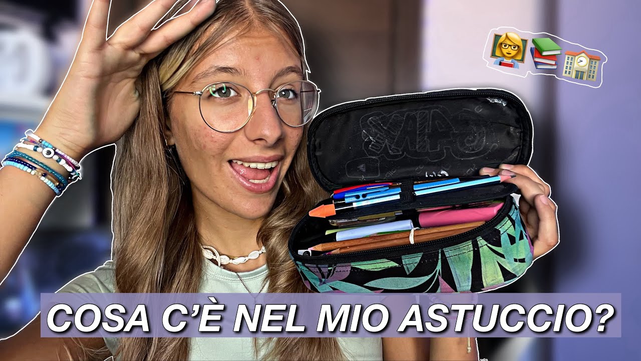 VI MOSTRO COSA C’È NEL MIO ASTUCCIO!📚💕🫶🏻
