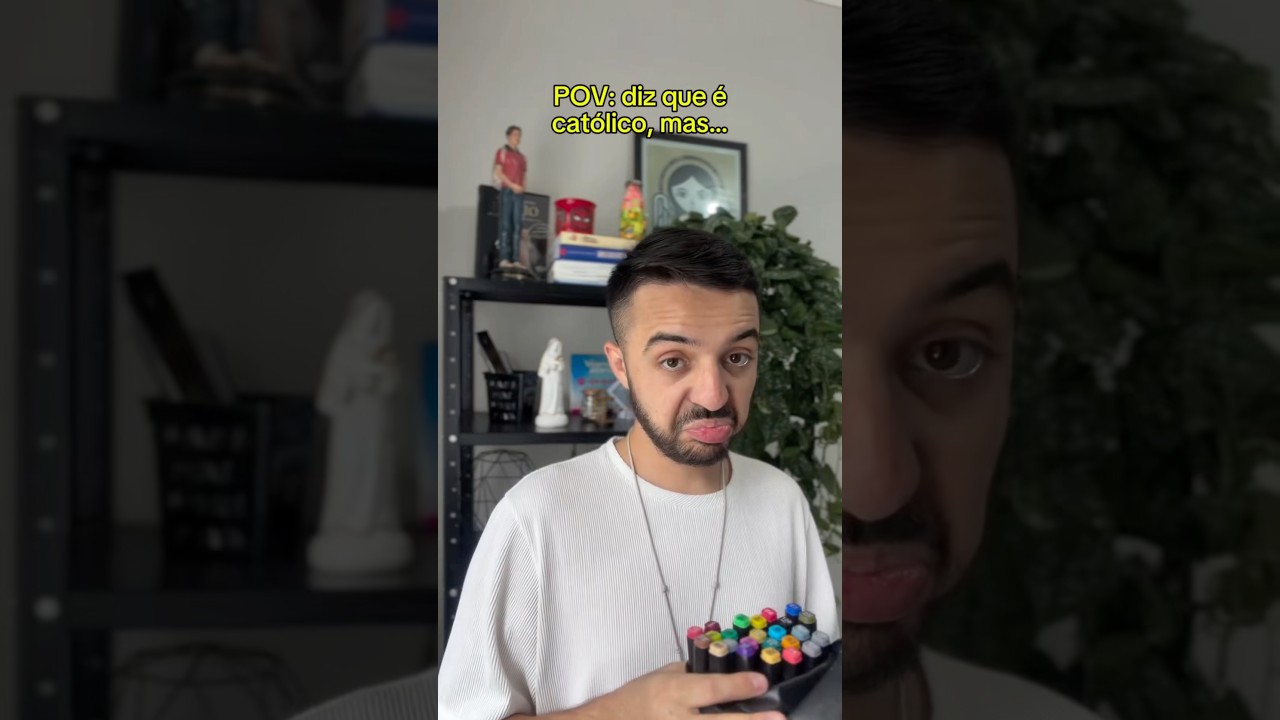 POV: diz que é CATÓLICO, mas… 👀