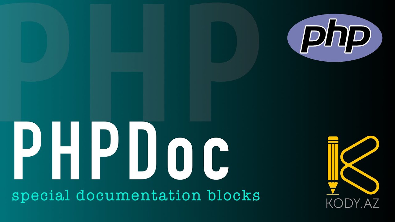 PHPDoc in PHP | special documentation blocks | kod şərhlərləri | xüsusi sənədləşmə blokları #kody_az?>