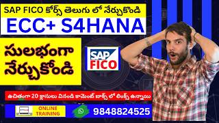 SAP FICO in Telugu // SAP FICO S4HANA Training in Telugu / SAP FICO Course in Telugu