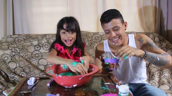 COMO HACER SLIME | Melanie Diaz Ft Brayan Humor