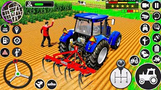 Modern Tractor farming Driving Simulator 3D New Tractor Game Android Gameplay #games #gaming screenshot 2
