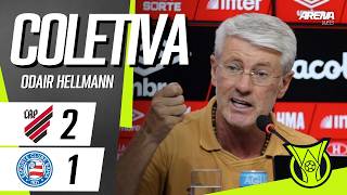 COLETIVA ODAIR HELLMANN | AO VIVO | Athletico-PR x Bahia - Brasileirão 2026