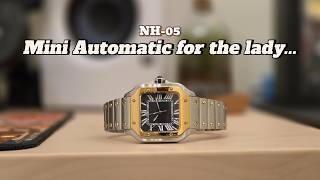 I Build another Small Automatic Ladies Watch #nh35 #nh05 #watch #watches #automaticwatch