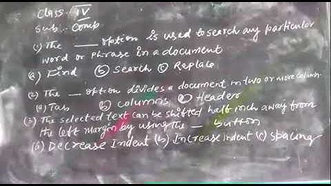 class 4 Revision computer by Ashok Kumar Mishra